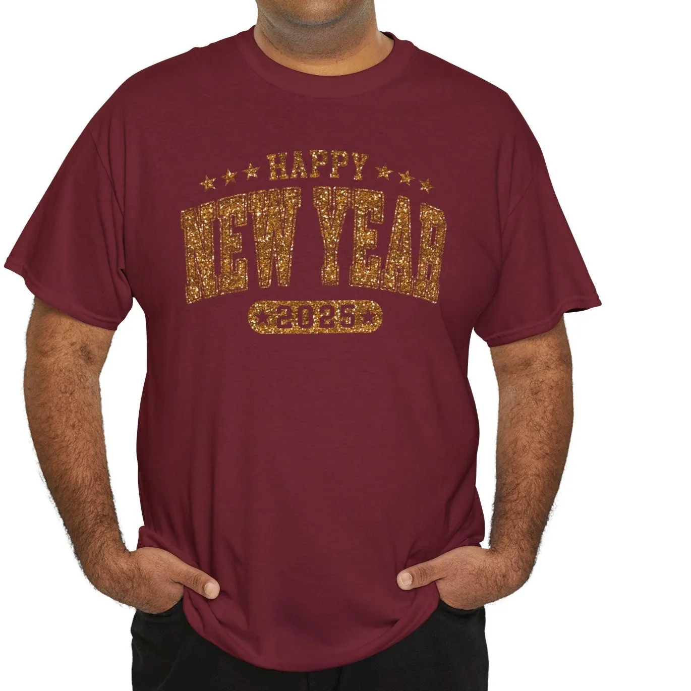 2025 Happy New Year Cotton Tee