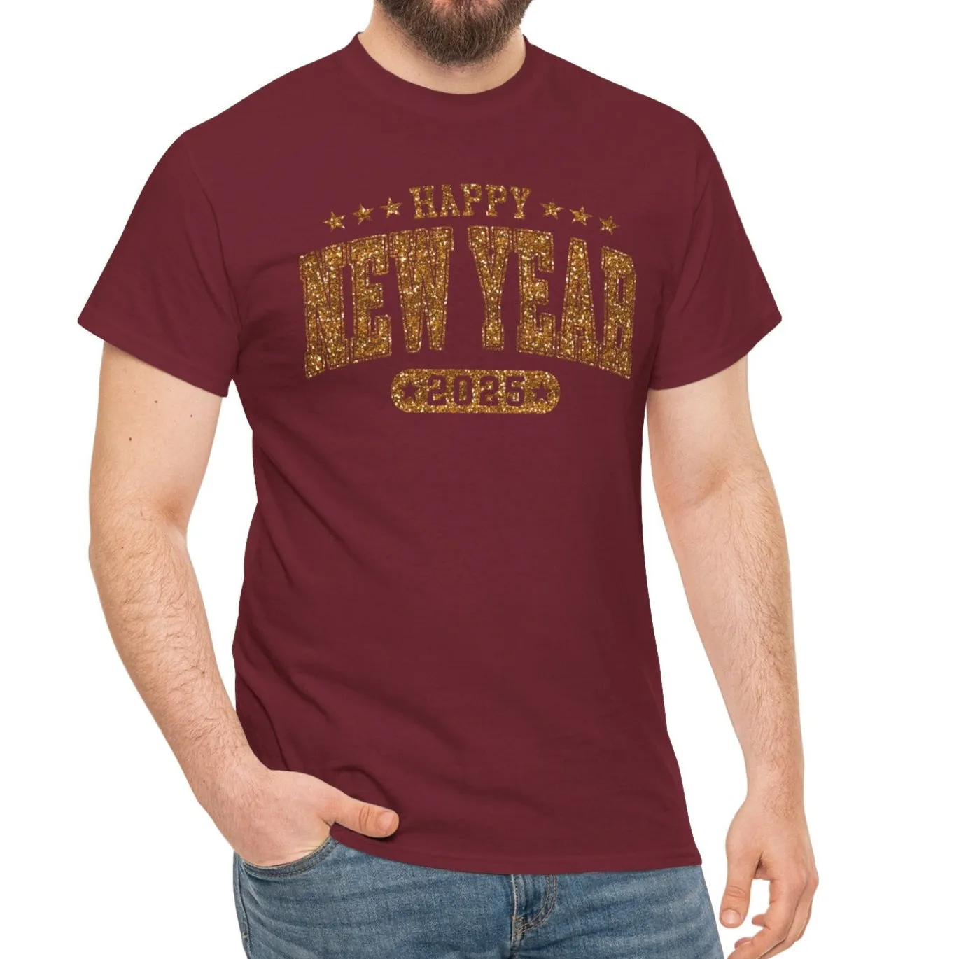 2025 Happy New Year Cotton Tee