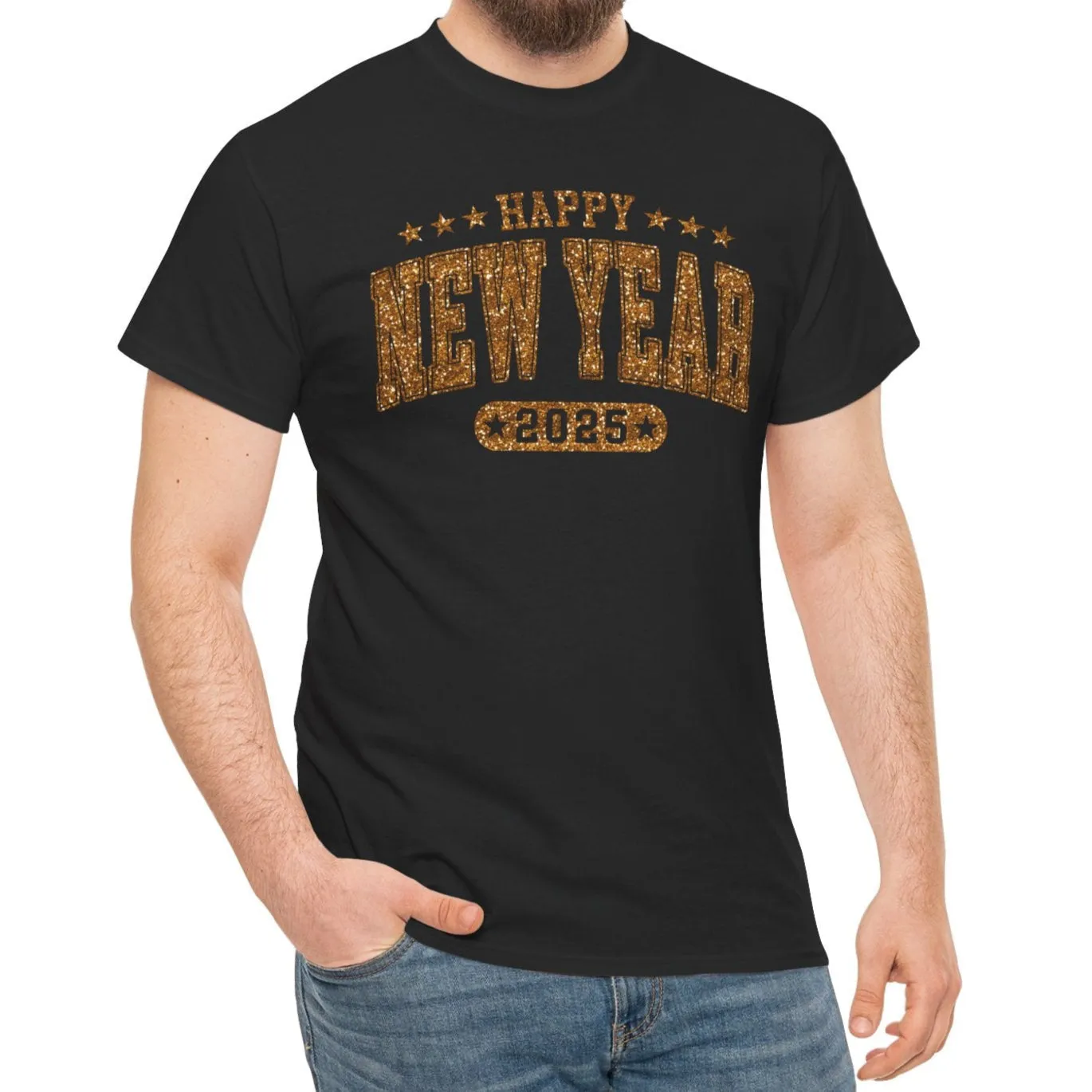 2025 Happy New Year Cotton Tee