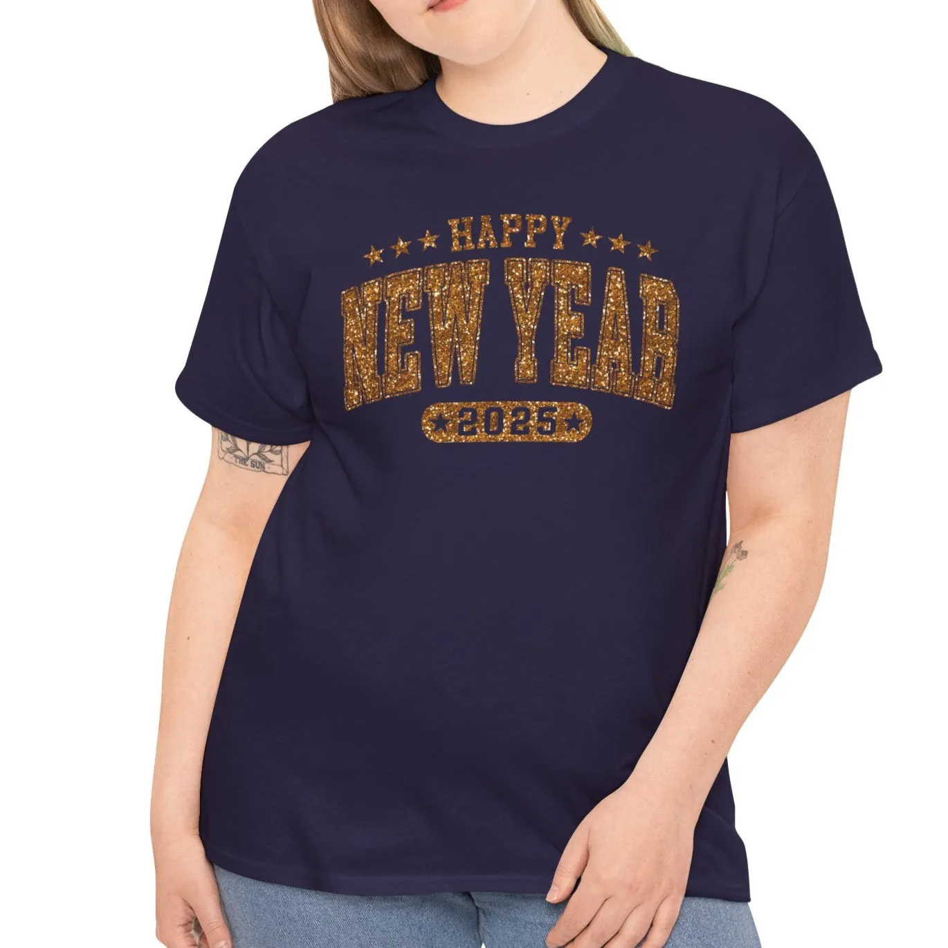 2025 Happy New Year Cotton Tee