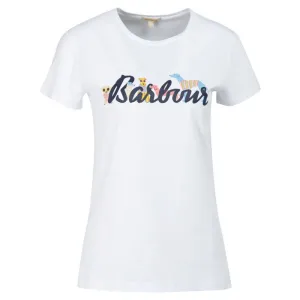 Barbour Southport Ladies T-Shirt - White