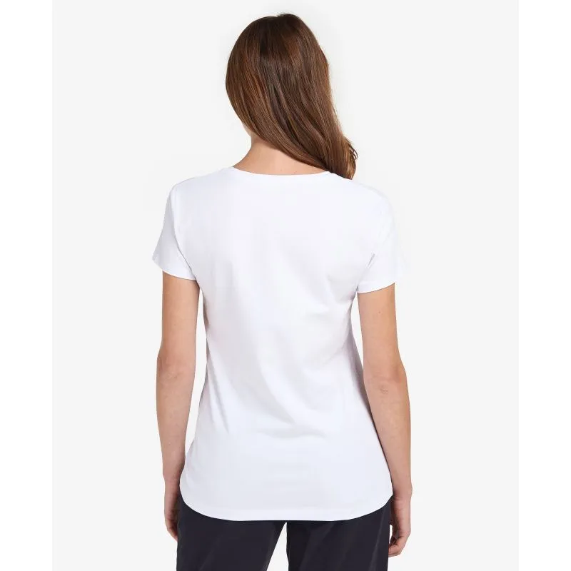 Barbour Southport Ladies T-Shirt - White