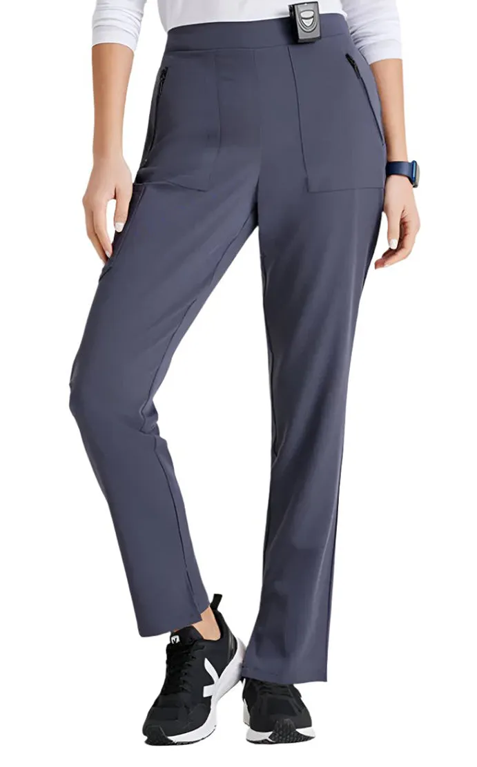 Barco Unify™ by Barco Purpose 5-Pocket High-Rise Slim Leg Scrub Pant-Tall