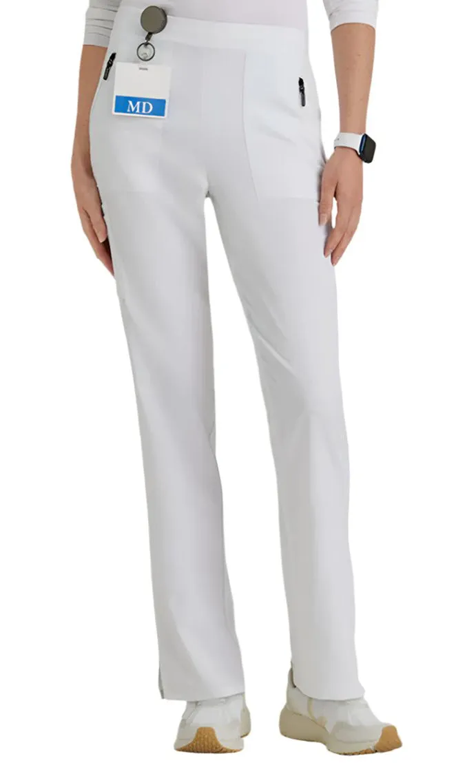 Barco Unify™ by Barco Purpose 5-Pocket High-Rise Slim Leg Scrub Pant-Tall