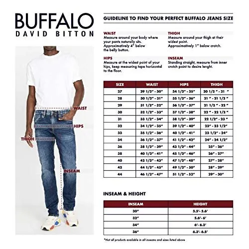 Buffalo David Bitton Men's Slim Boot King Jeans. CLEARANCE, FINAL SALE!