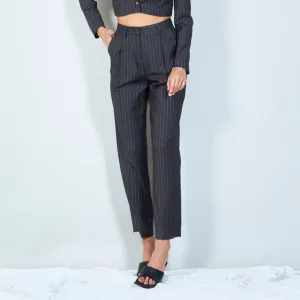 Classic pinstripe tailored pants wholesale