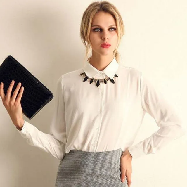 Classic Work Blouse