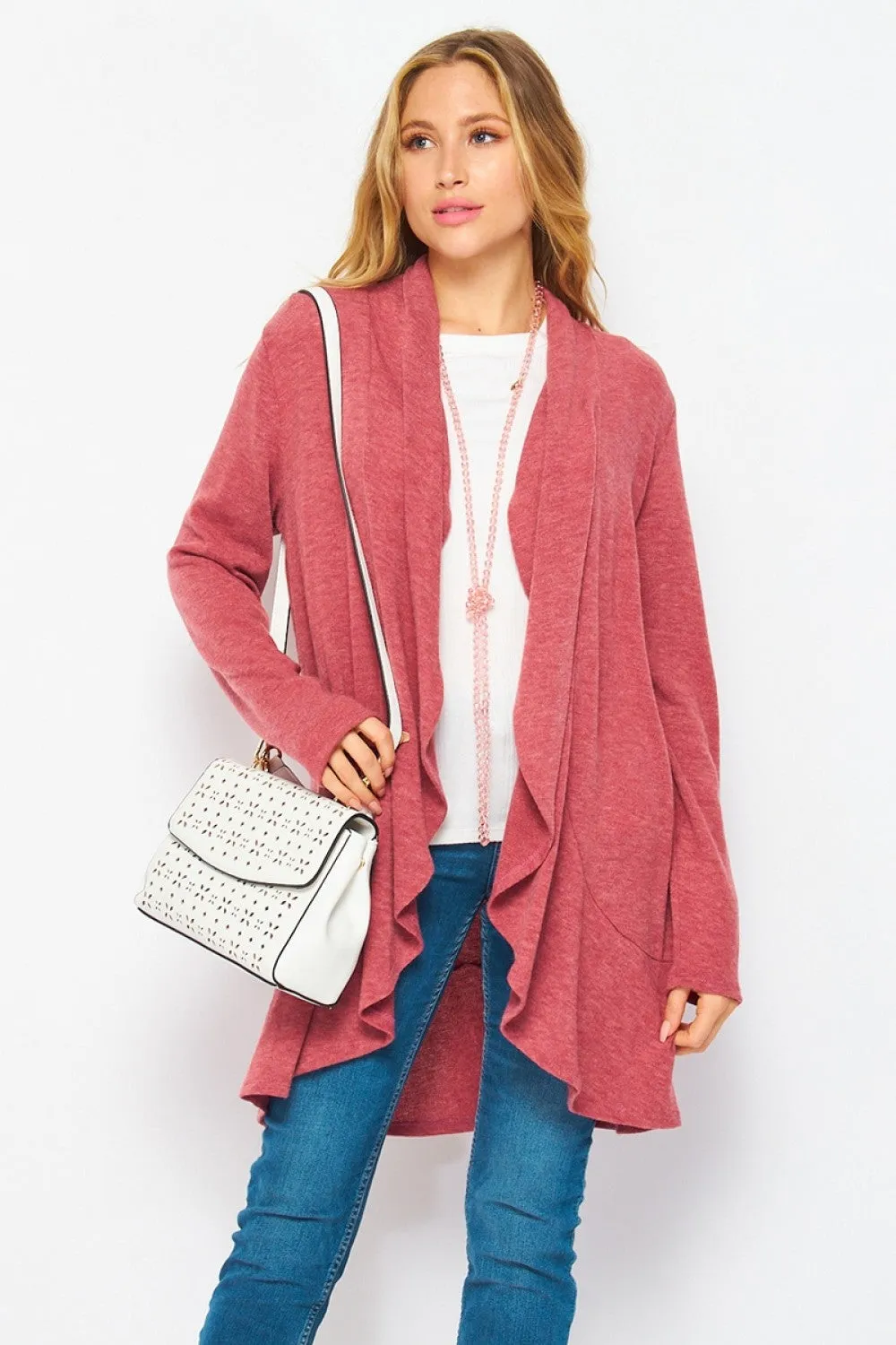 CURVY RUBY CARDIGAN