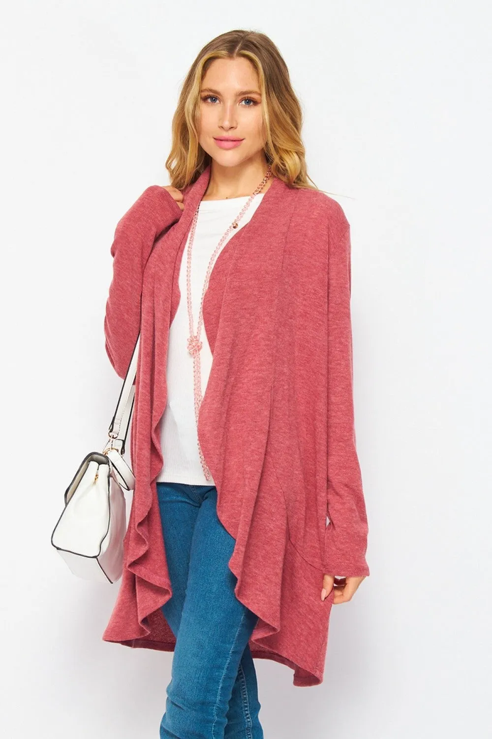 CURVY RUBY CARDIGAN