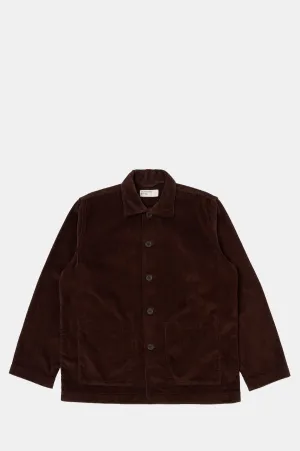 Easy Jacket 6 Wale Cord Rich Brown