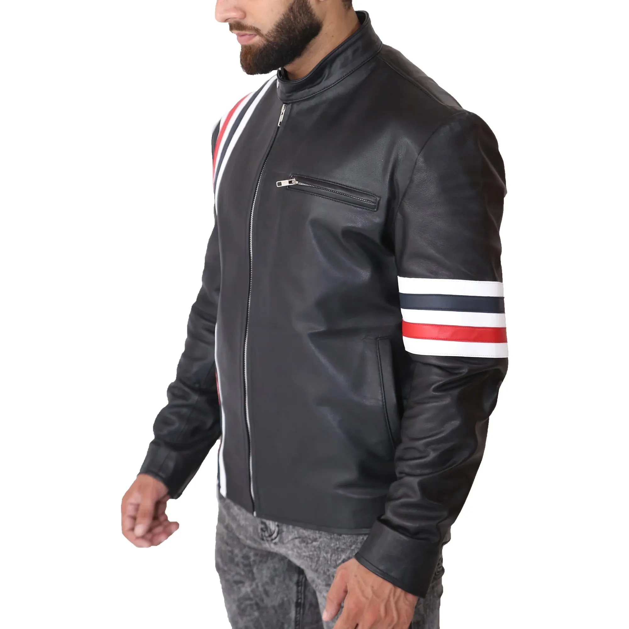 Easy Rider Captain America Leather Jacket