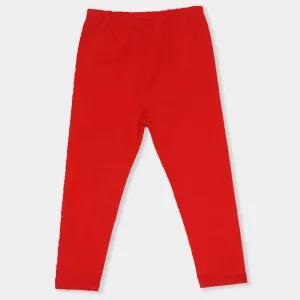 Girls Basic Tight - Red