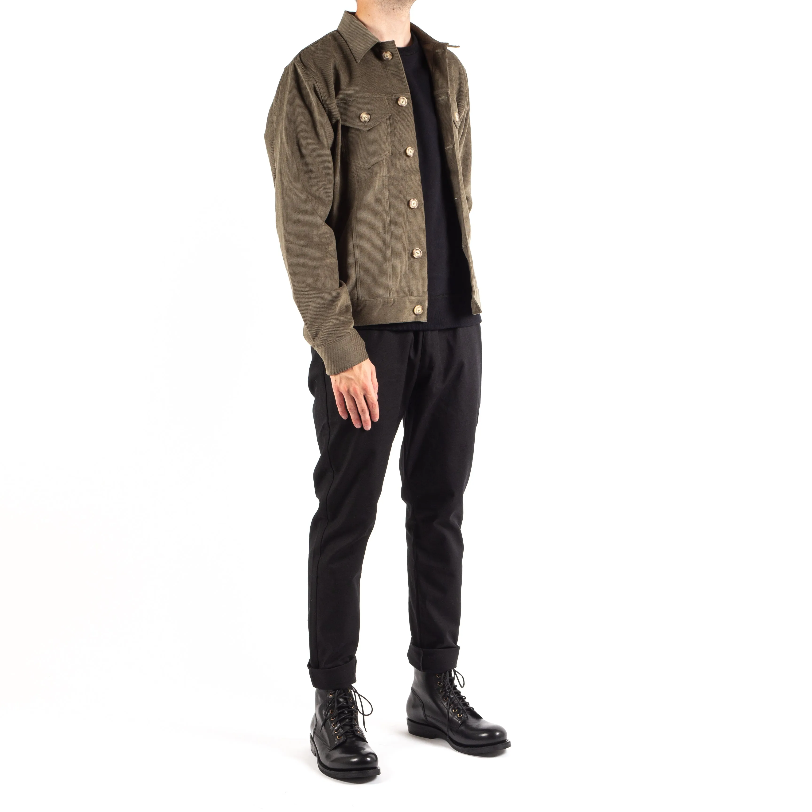 In Situ - Corduroy Jacket - Olive