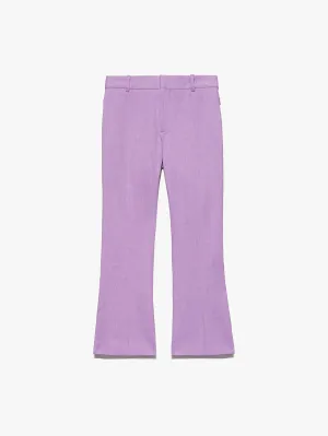 Le Crop Boot Trouser - Lilac