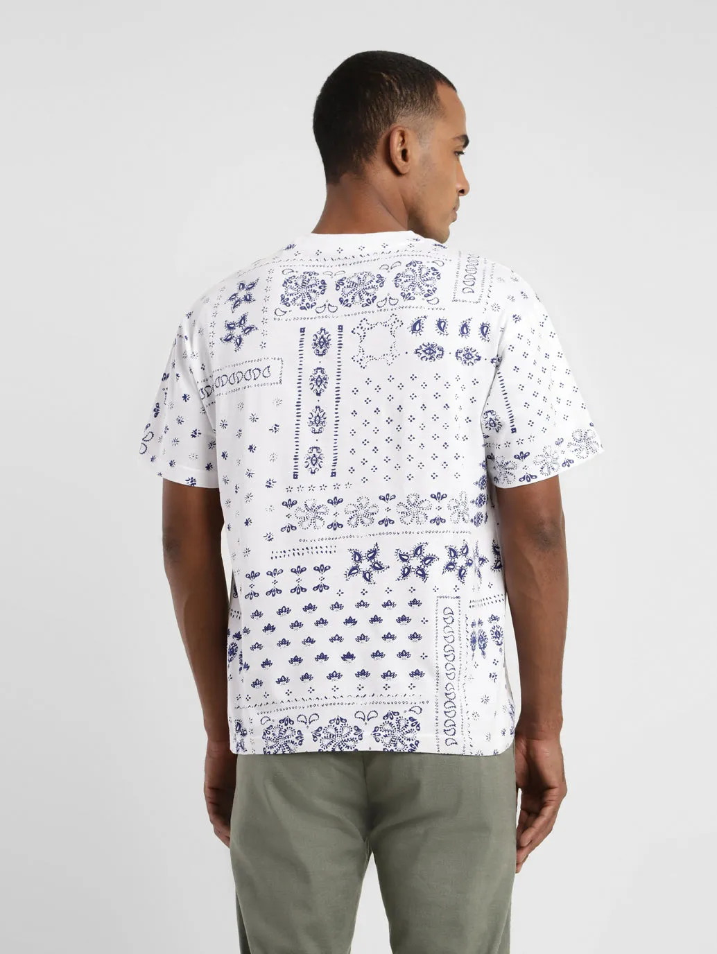 Men's All Over Print Crew Neck T-Shirt