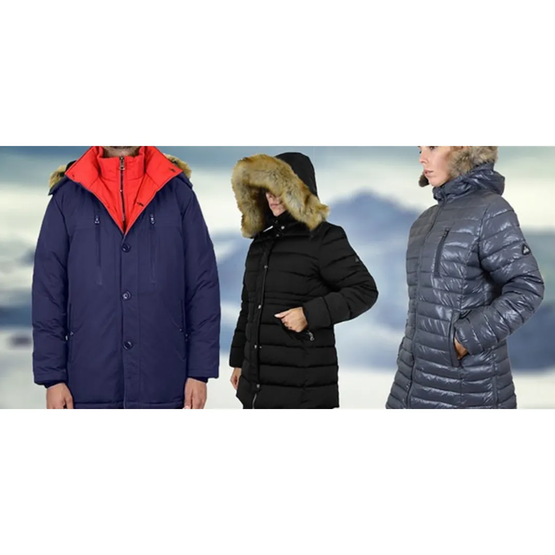 Men's And Women's Jackets And Parka Coats