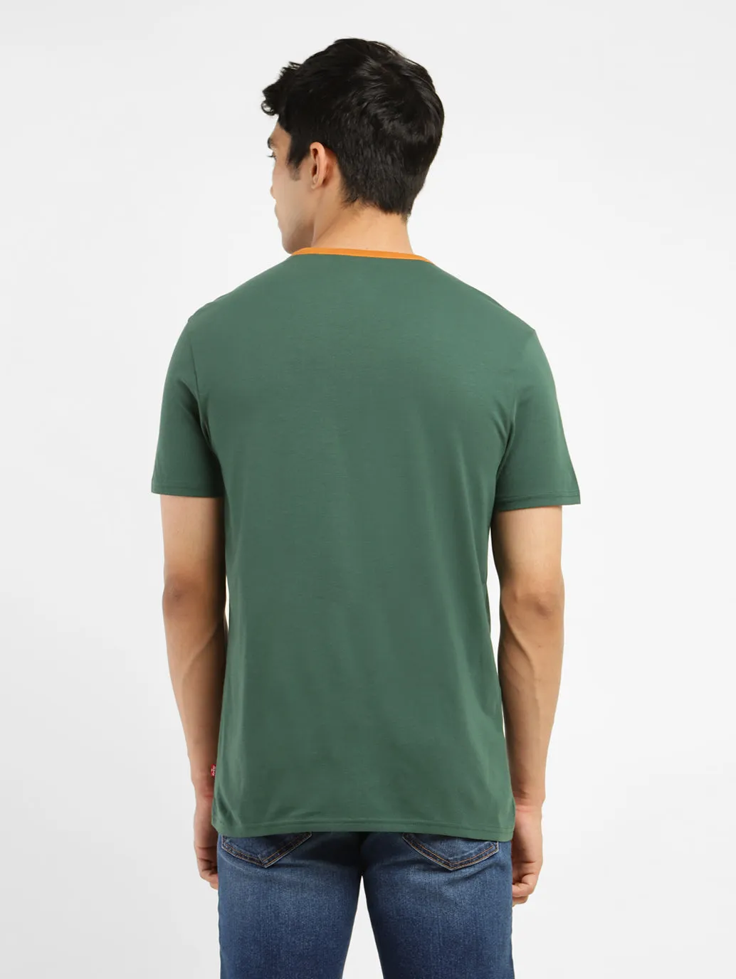 Men's Brand Logo Regular Fit T-shirt