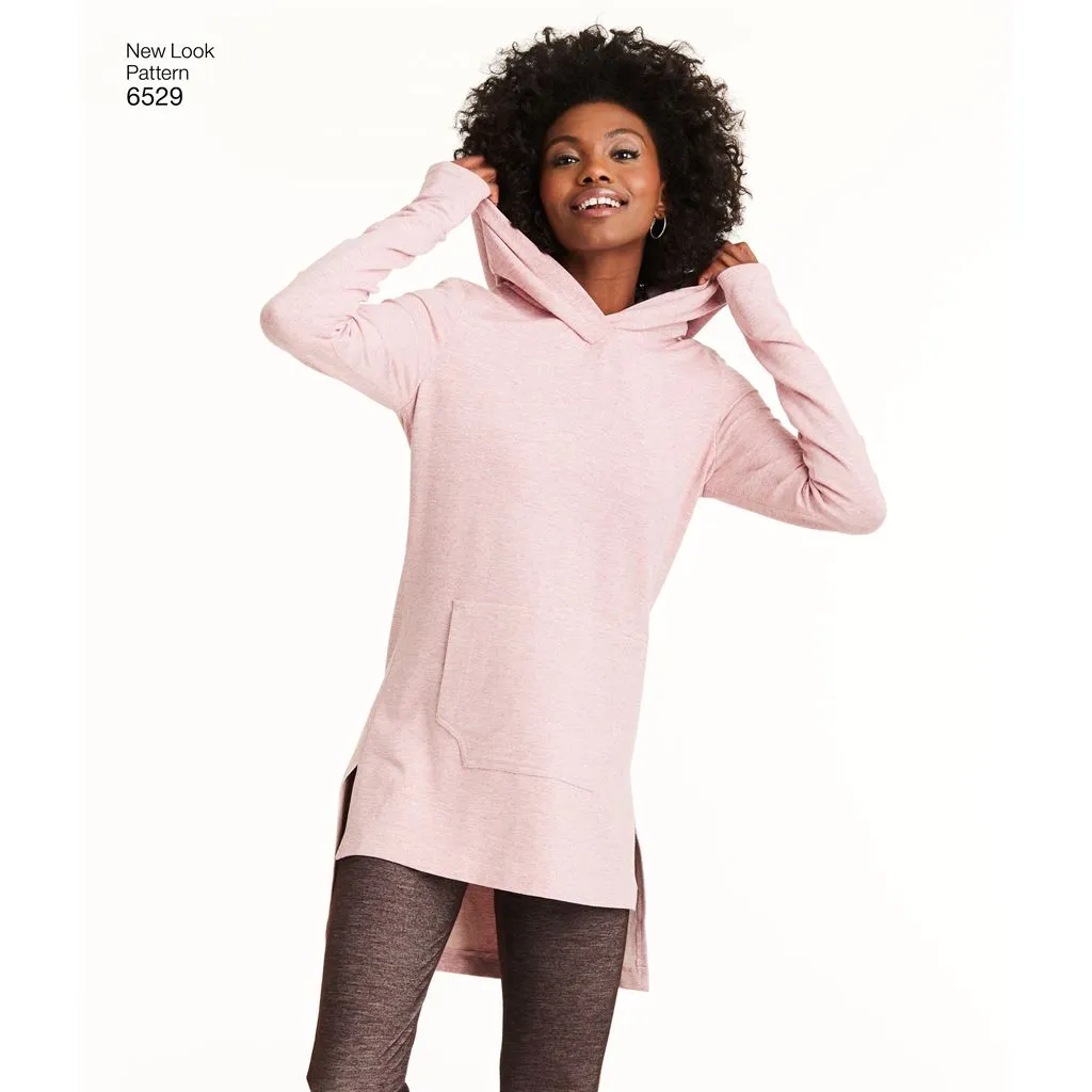 New Look Pattern 6529 Women's Knit Tunics and Leggings