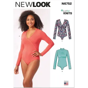 New Look Sewing Pattern N6752 Misses' Knit Bodysuits