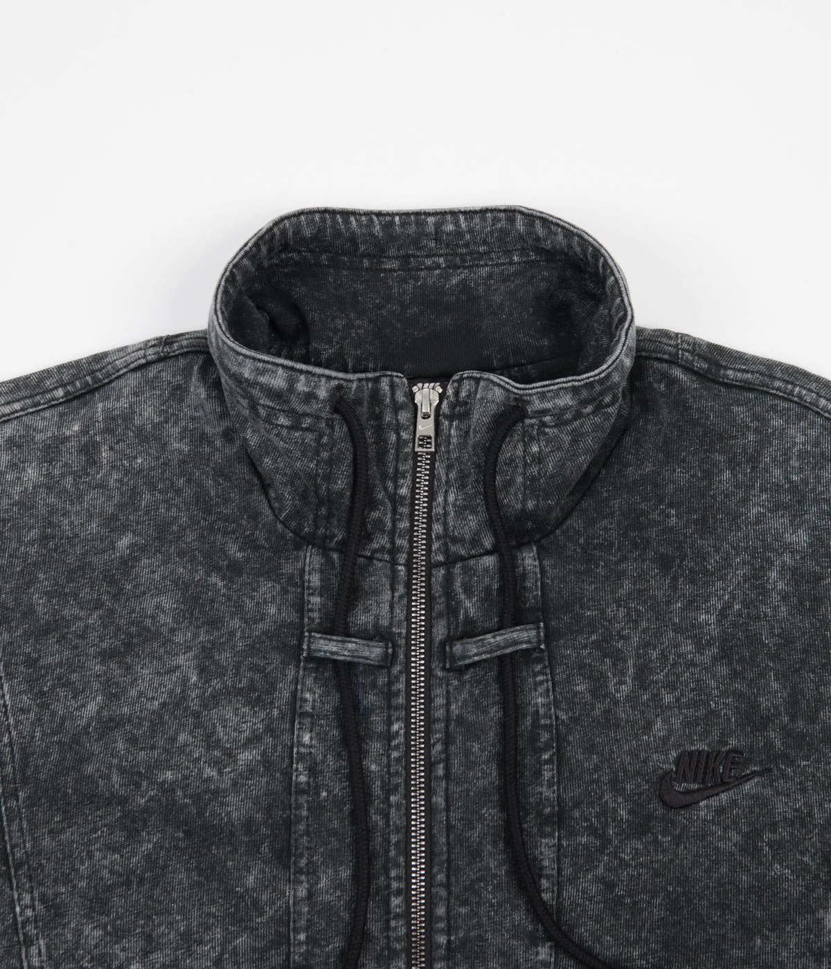 Nike Knit Wash Jacket - Black / Black