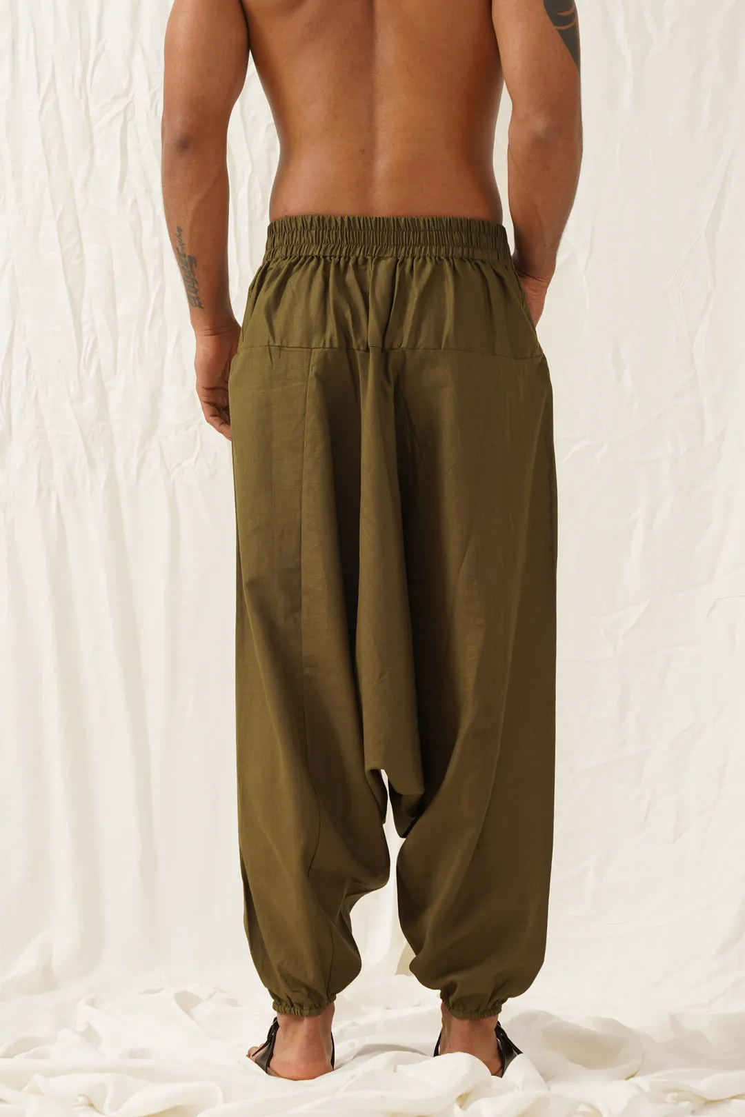 Olive Boho Pants