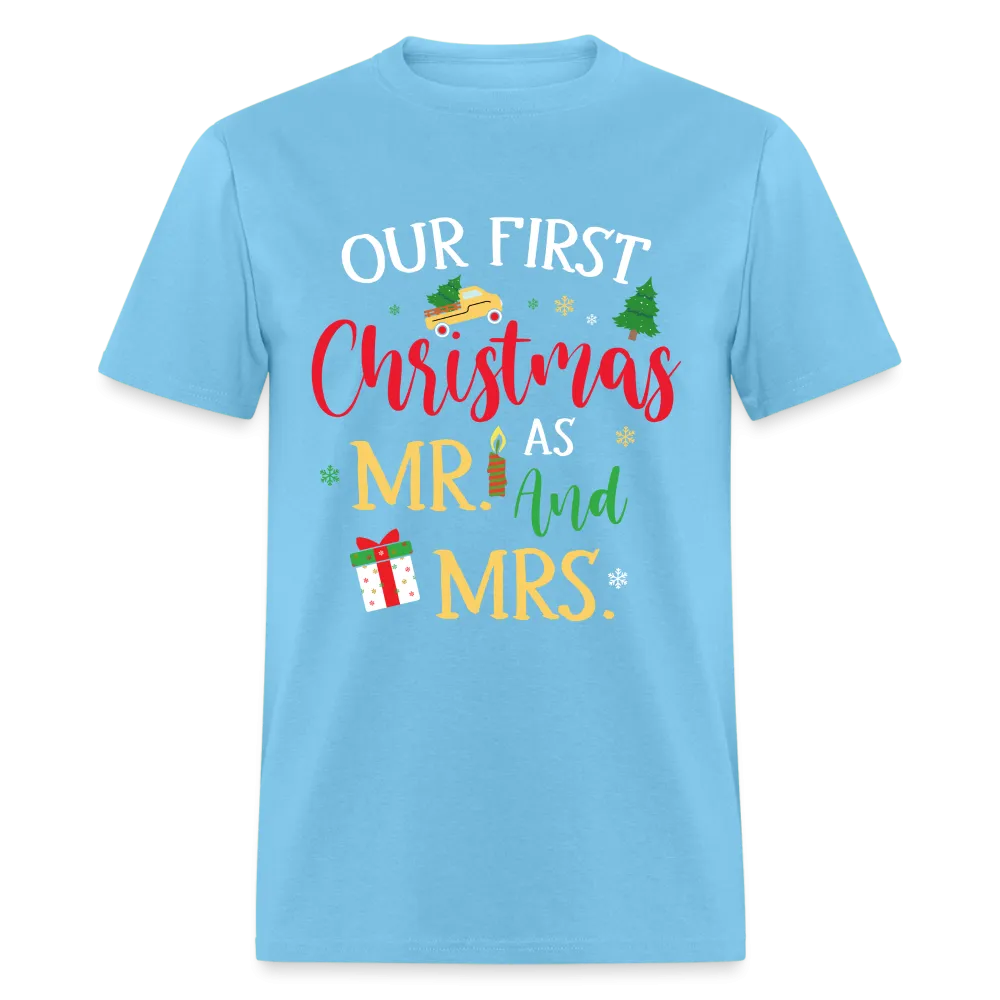 Our First Christmas as Mr and Mrs T-Shirt