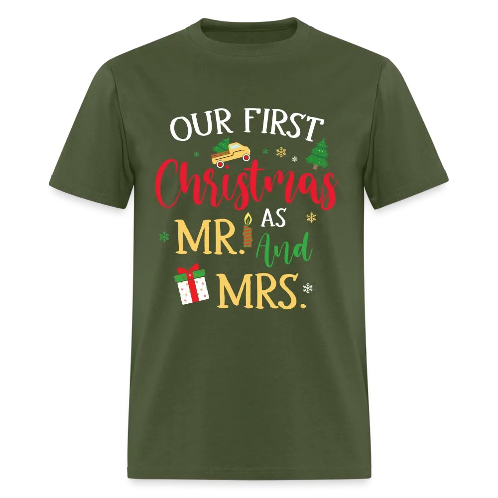 Our First Christmas as Mr and Mrs T-Shirt