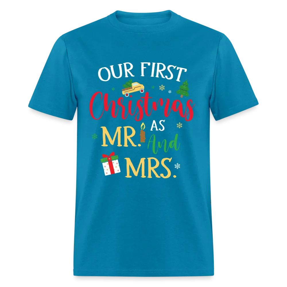 Our First Christmas as Mr and Mrs T-Shirt