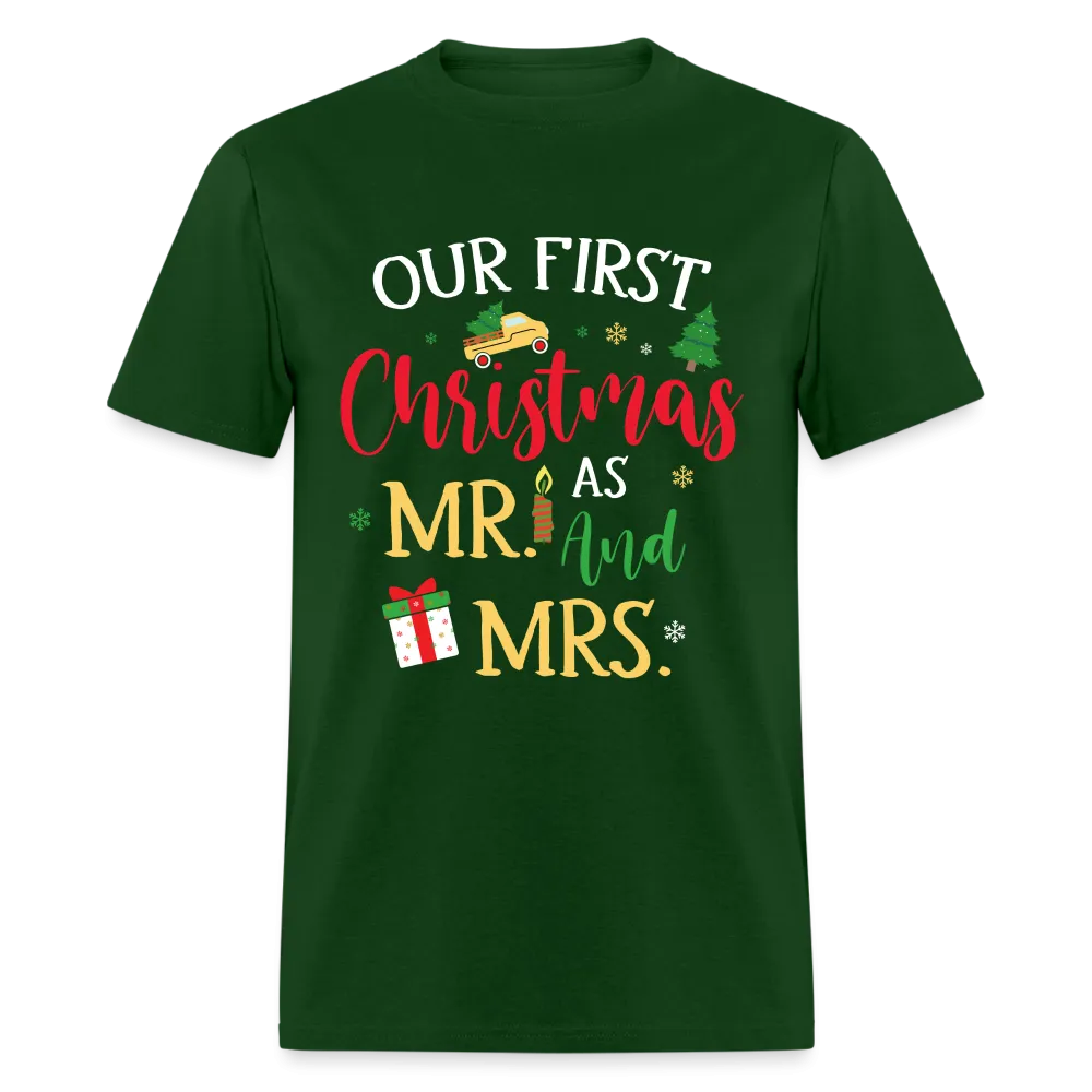 Our First Christmas as Mr and Mrs T-Shirt