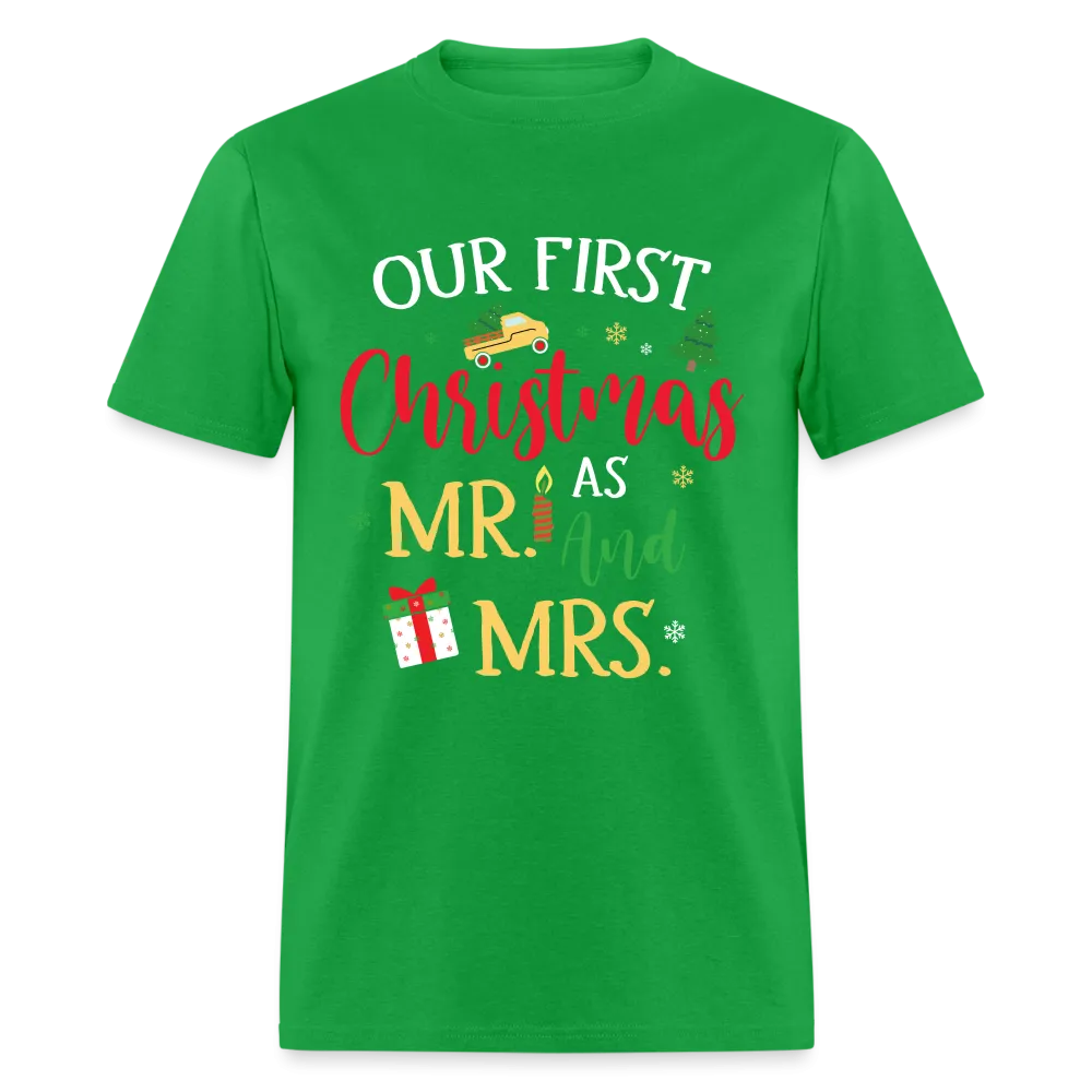 Our First Christmas as Mr and Mrs T-Shirt