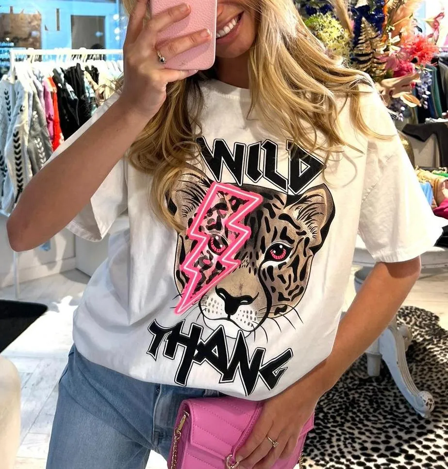 Oversized “Wild Thang” T-Shirt