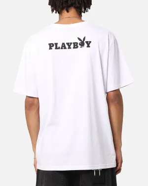 Playboy Logo Bunny O T-Shirt White