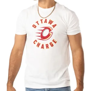 PWHL OTTAWA CHARGE ADULT WHITE T SHIRT