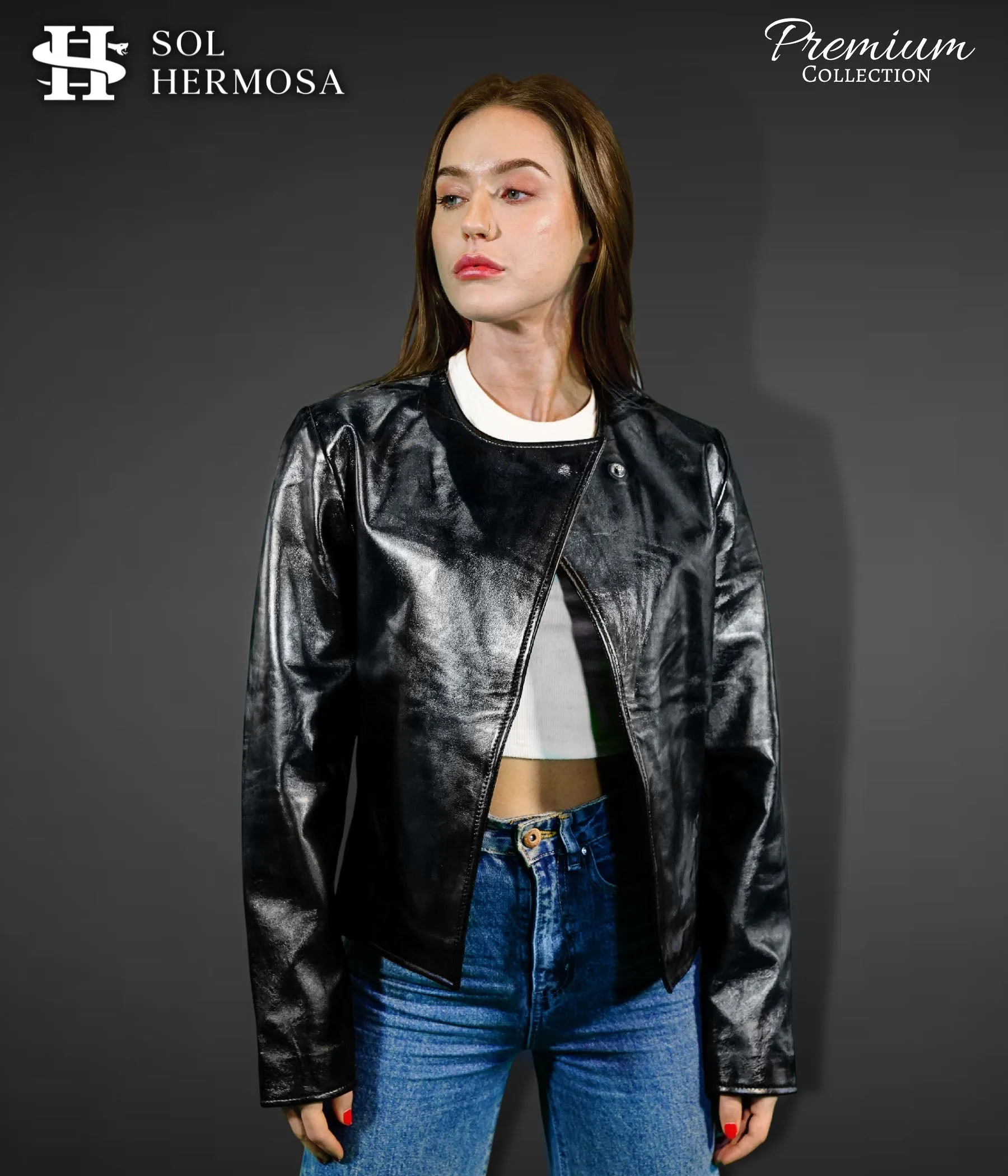 Real Leather Jacket For Women - Hestia