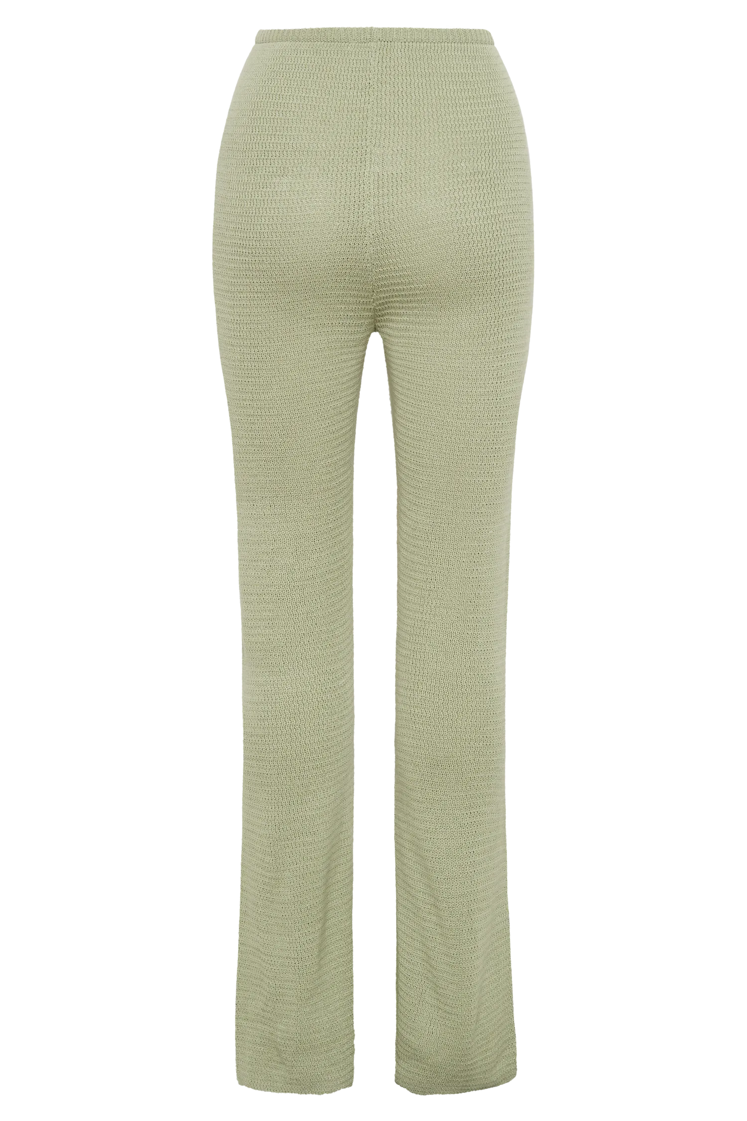 Ridley Straight Leg Knit Pant - Pastel Green