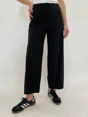 Sally 7/8 High Tech Jersey Pants - Black