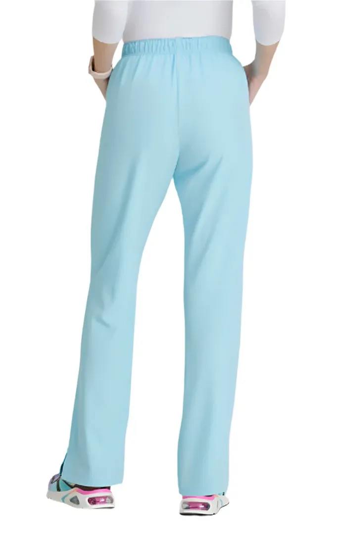 SKECHERS™ by Barco Reliance 3-Pocket Mid-Rise Straight Leg Scrub Pant-Petite