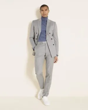 Slim Fit Grey Stretch Suit