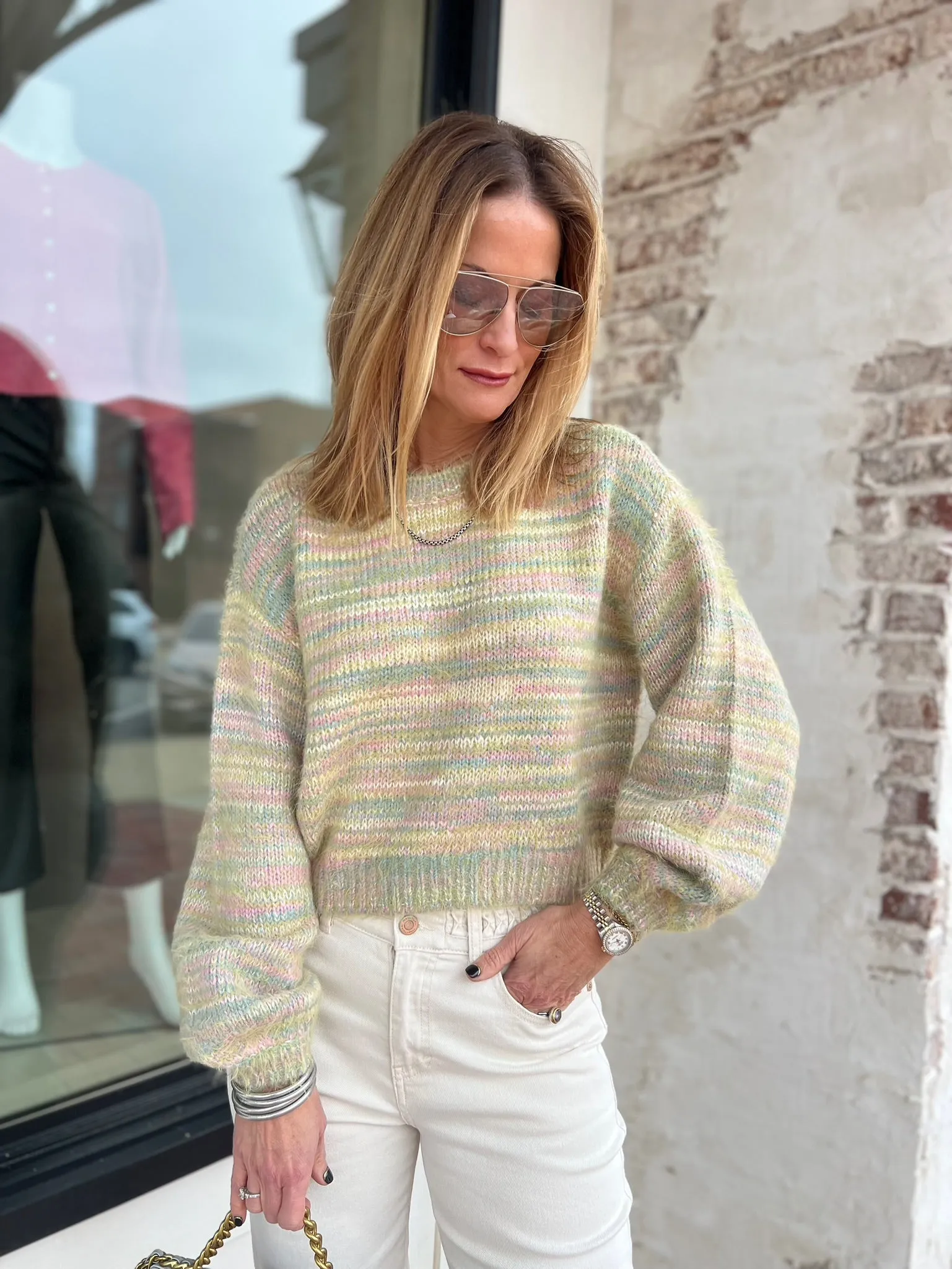 Steve Madden | Colette Sweater Spring Multi