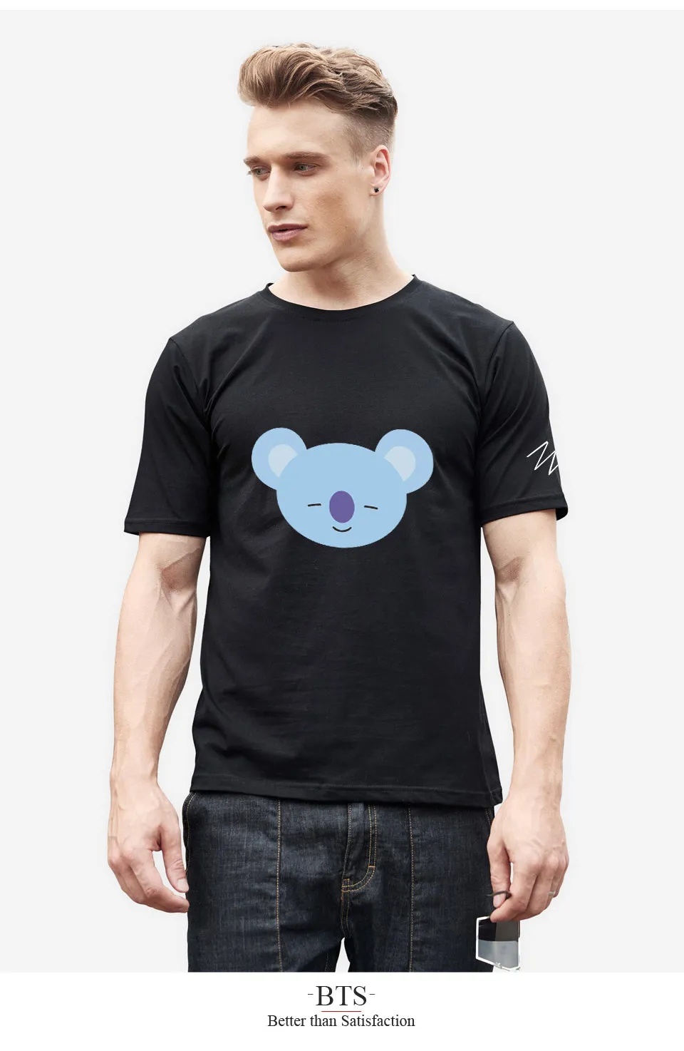 The BT21 with BTS Autograph T-Shirt