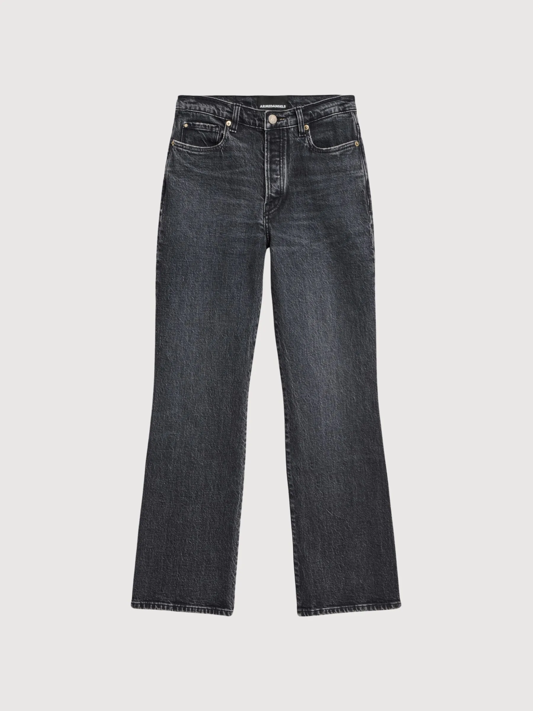 Velaari Jeans Washed Obsidian Dark Grey Woman | Armedangels