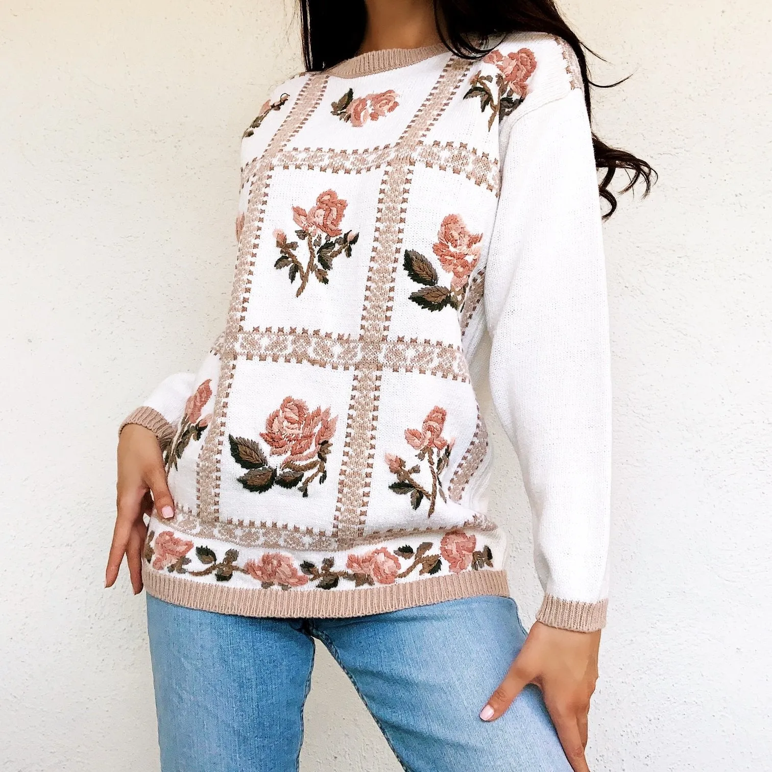 Vintage Rose Sweater