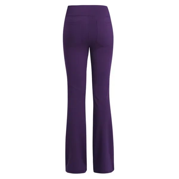 Women's Practical High Waisted Flared Trousers with Phone Pocket | Perfect for Everyday Wear